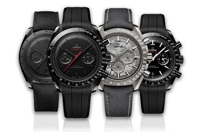 Omega expands the Speedmaster Dark Side of the Moon collection with seven new models