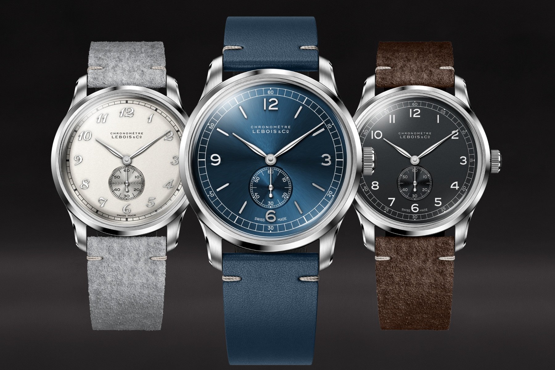 Introducing: The Three-Watch-Strong Lebois & Co Heritage Small Seconds Collection