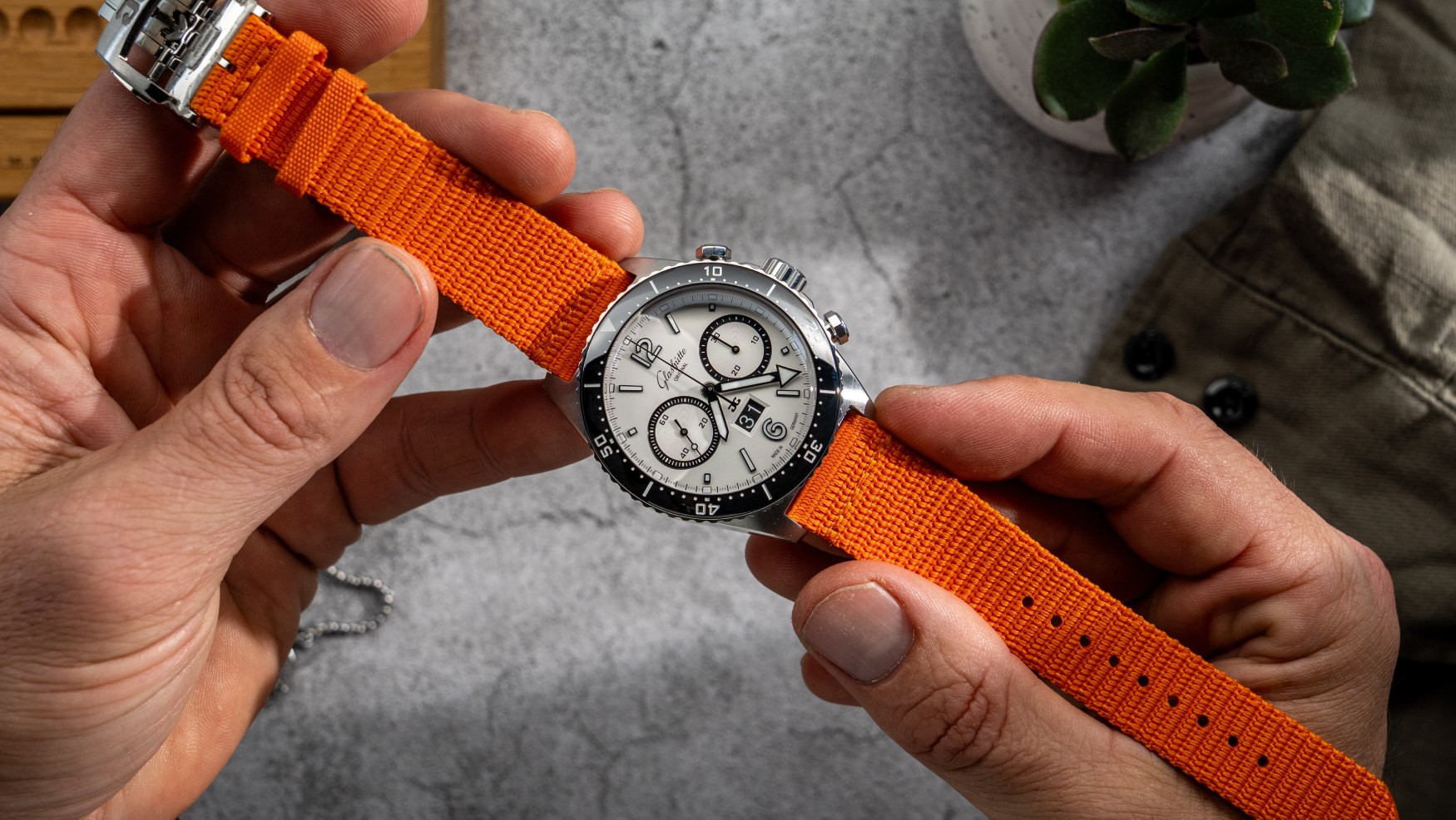 Glashütte Original takes unexpected inspiration from the world of cinema with the SeaQ Chronograph “Silver Screen”