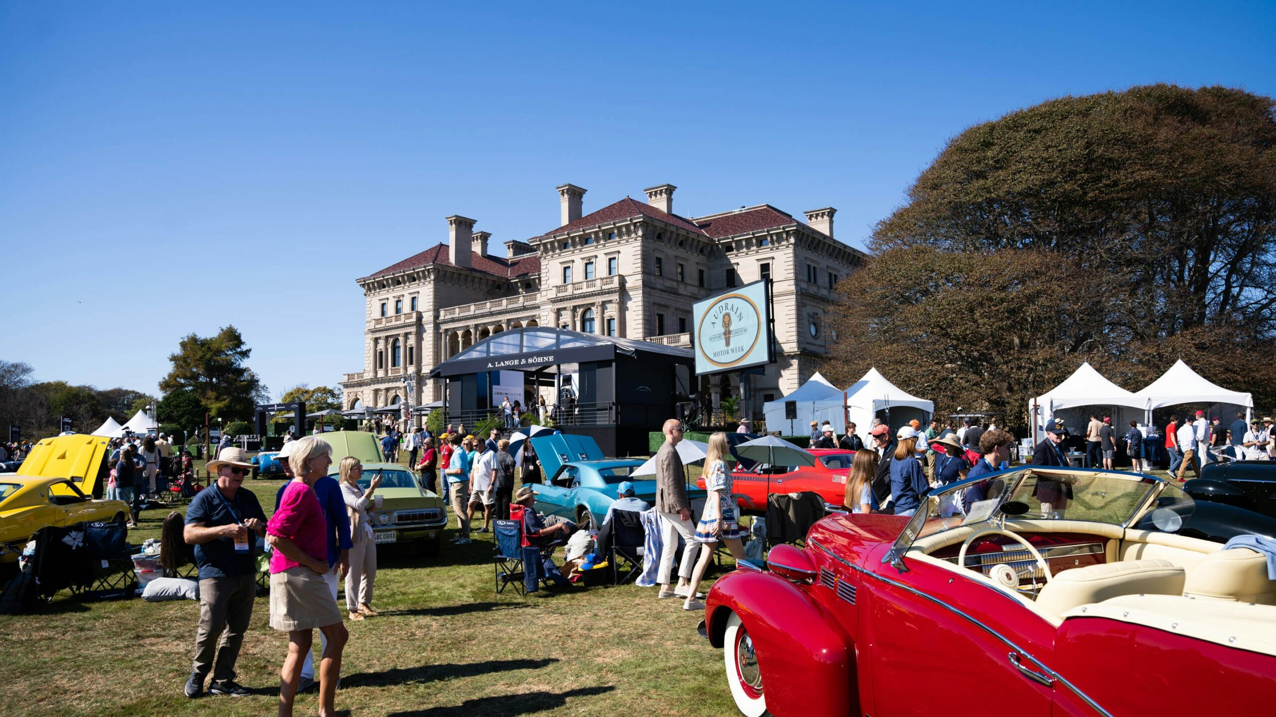 Photo Report: A Day Of Cars And Watches At The 2025 Audrain Newport Concours d’Elegance With A. Lange & Söhne