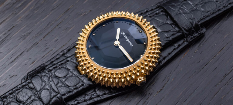 Hands-On: Gérald Genta Gentissima Oursin 36 Black Onyx Watch