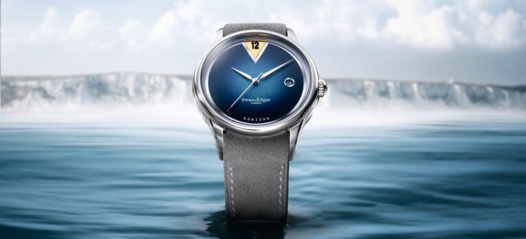 The White Cliffs Of Dover Meet The Sea And Sky In The Swan & Edgar Horizon Watch Collection