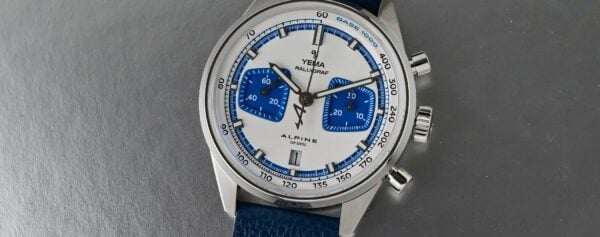 First Look – The New Yema Rallygraf Alpine Cup Series Hand-Wound Chronograph