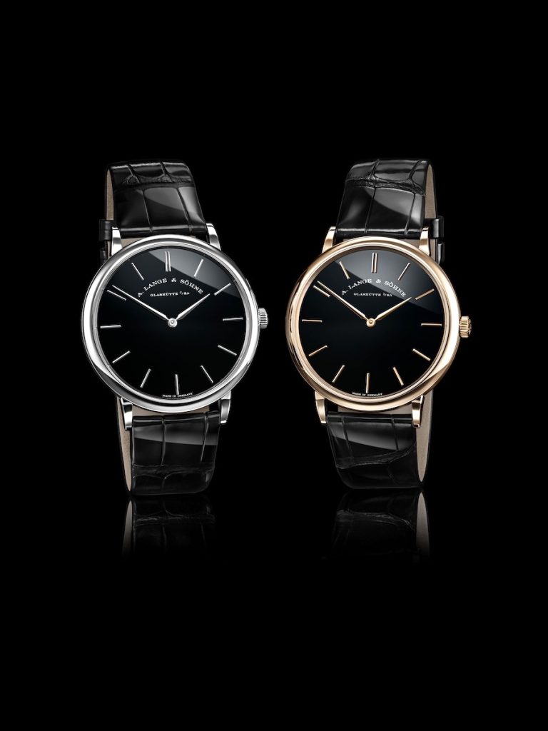 A. Lange & Sohne Unveils New Saxonia Thin Watches At Audrain Newport Concours