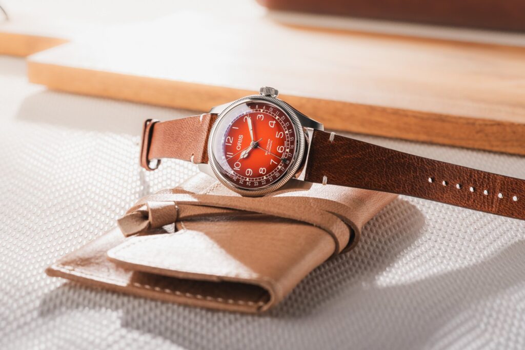Hands-On: The New Oris × Cervo Volante Big Crown Pointer Date With An Indian Summer Dial