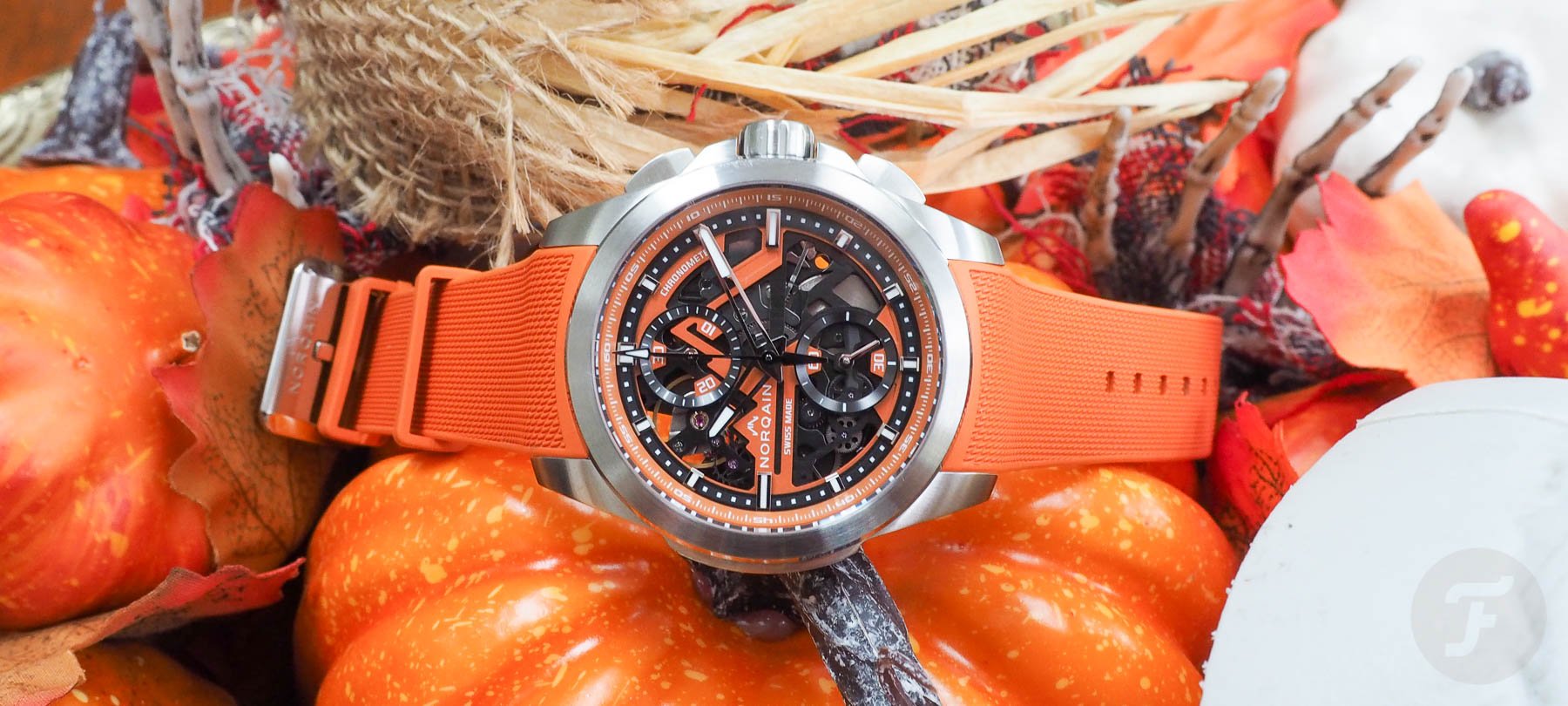 Hands-On With The Norqain Independence Skeleton Chrono 42mm Orange