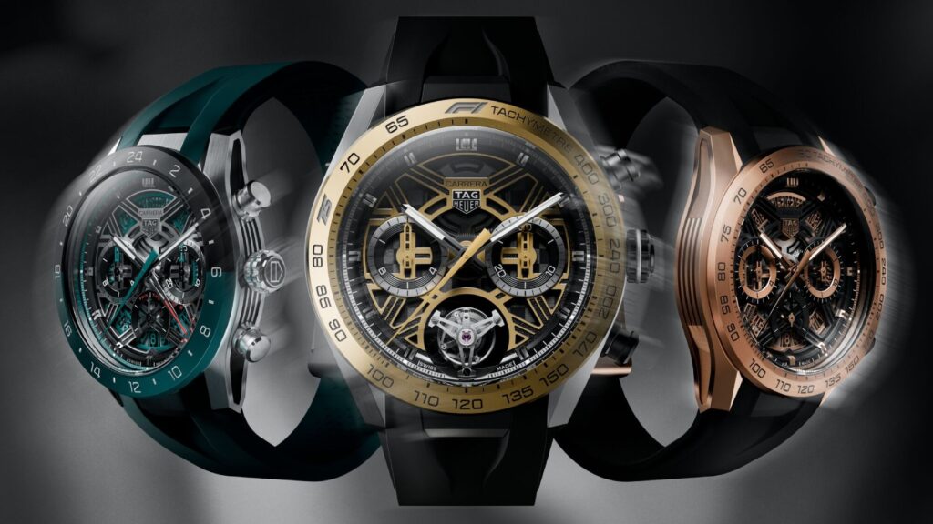 TAG Heuer tributes 75 years of Formula 1 with a triple Carrera Extreme threat