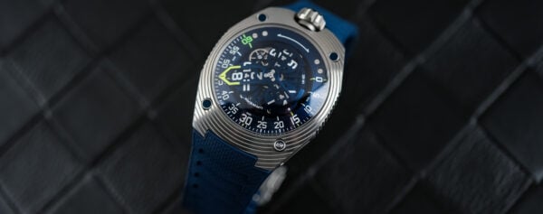 Review – The Urwerk UR-150 Blue Scorpion, Streamlined, Redefined, Still with the Same Bite