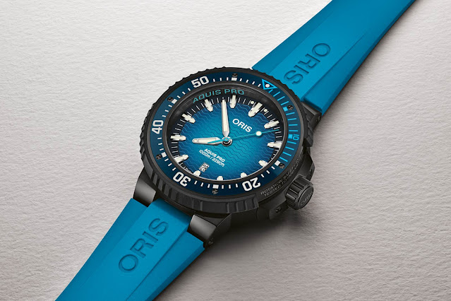 Oris unveils the Aquis Pro 1000M with patented Rotation Safety System