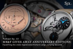 SJX Podcast: MB&F Gives Away Anniversary Editions