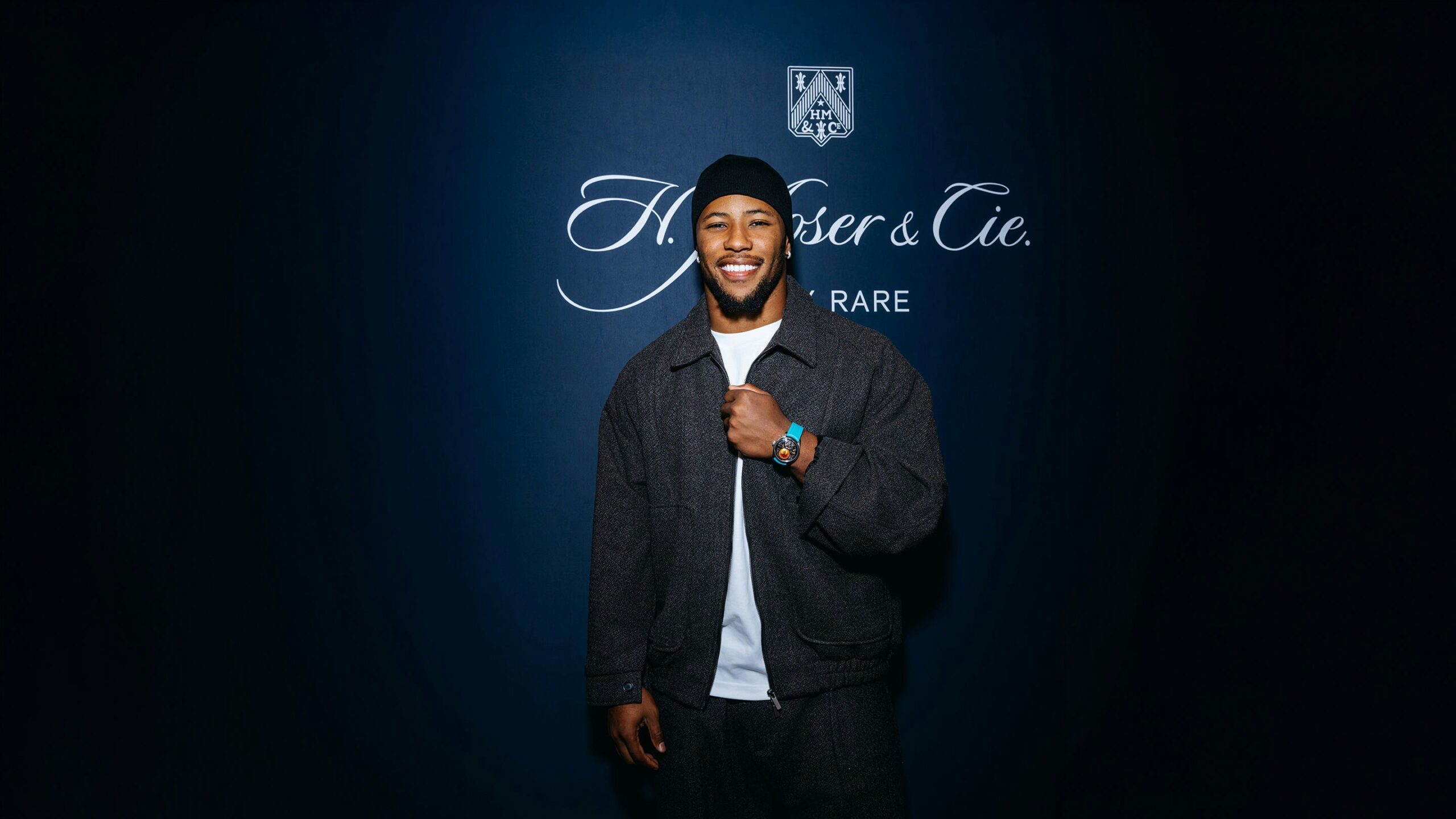NFL Star Saquon Barkley Joins H. Moser & Cie. As A ‘Friend Of The Brand’