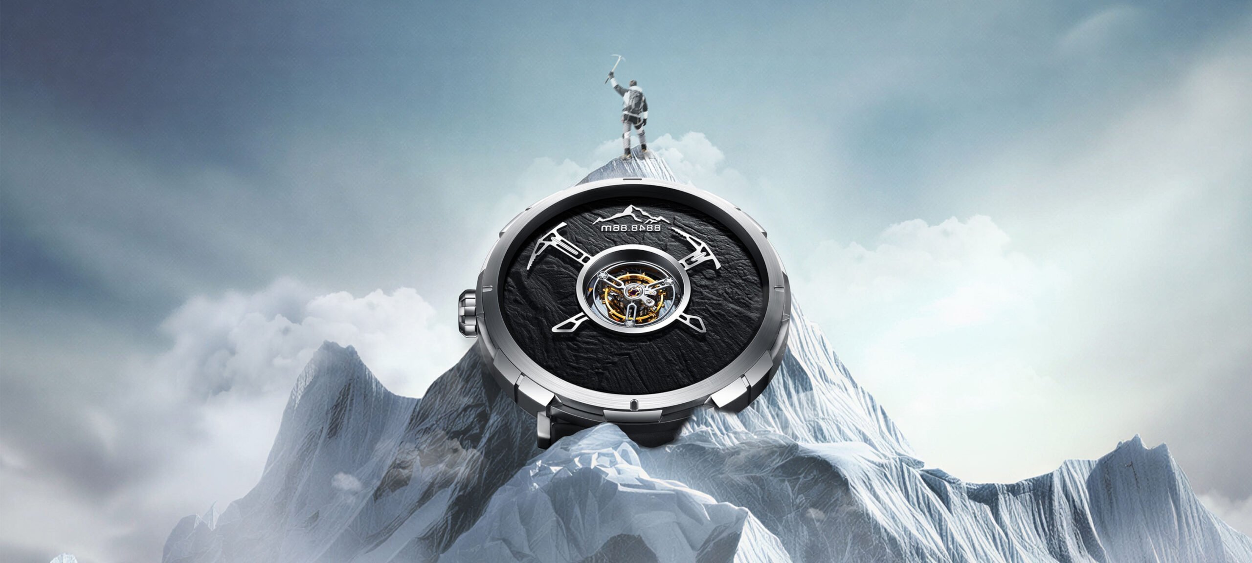 CIGA Design Scales Higher With The New Everest Summit Central Tourbillon