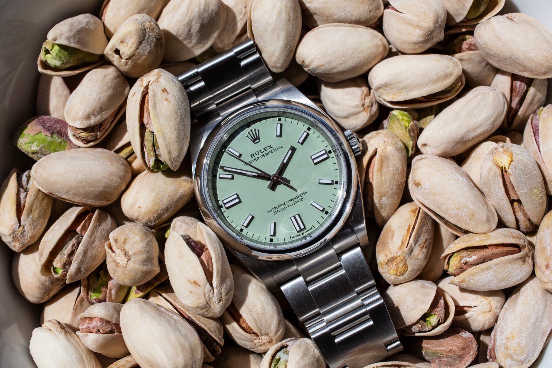 Two Weeks With The Rolex Oyster Perpetual 36 “Pistachio”