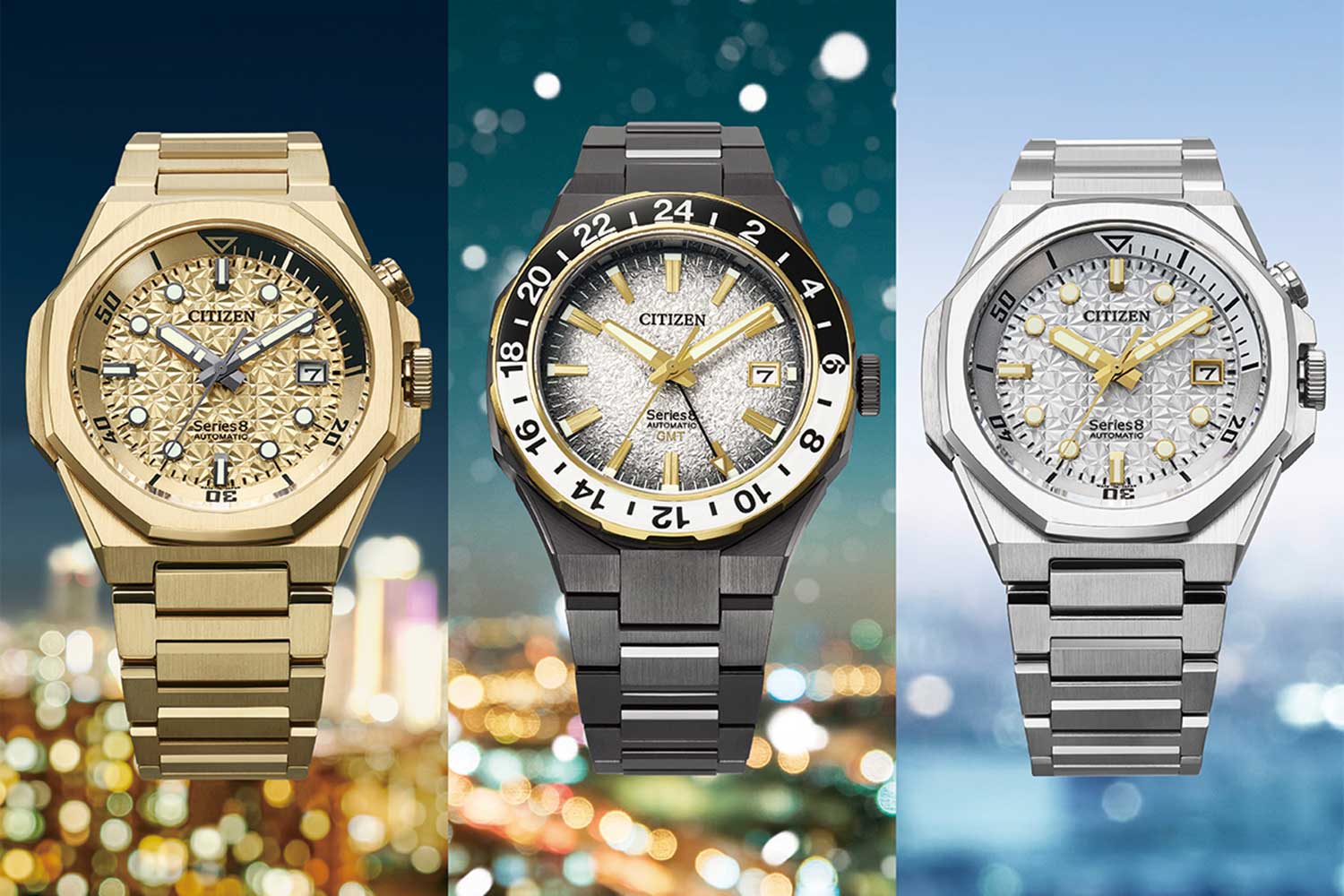 Citizen Unveils Series8 880 GMT & 890 Limited Edition Models Inspired by Japan’s Cityscape Aesthetic