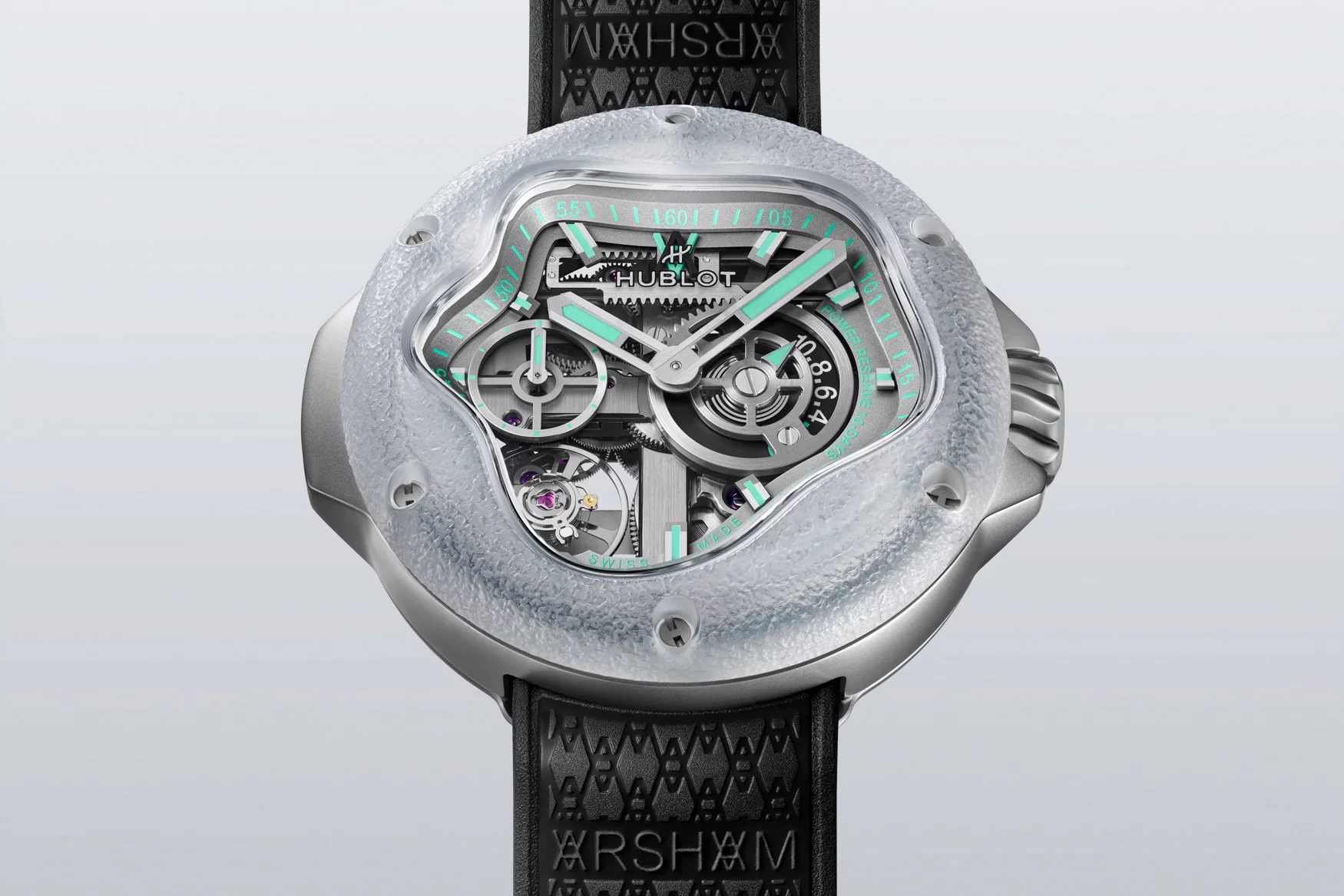 Daniel Arsham Debuts His First Wristwatch Design For Hublot In The MP-17 Meca-10 Arsham Splash Titanium Sapphire