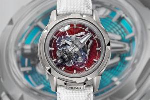 Ulysse Nardin Illuminates the Freak S with Flinqué Enamel