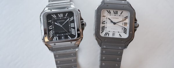 Hands-on – The New Full-Titanium Santos de Cartier, and a Black Luminous Steel LM Model