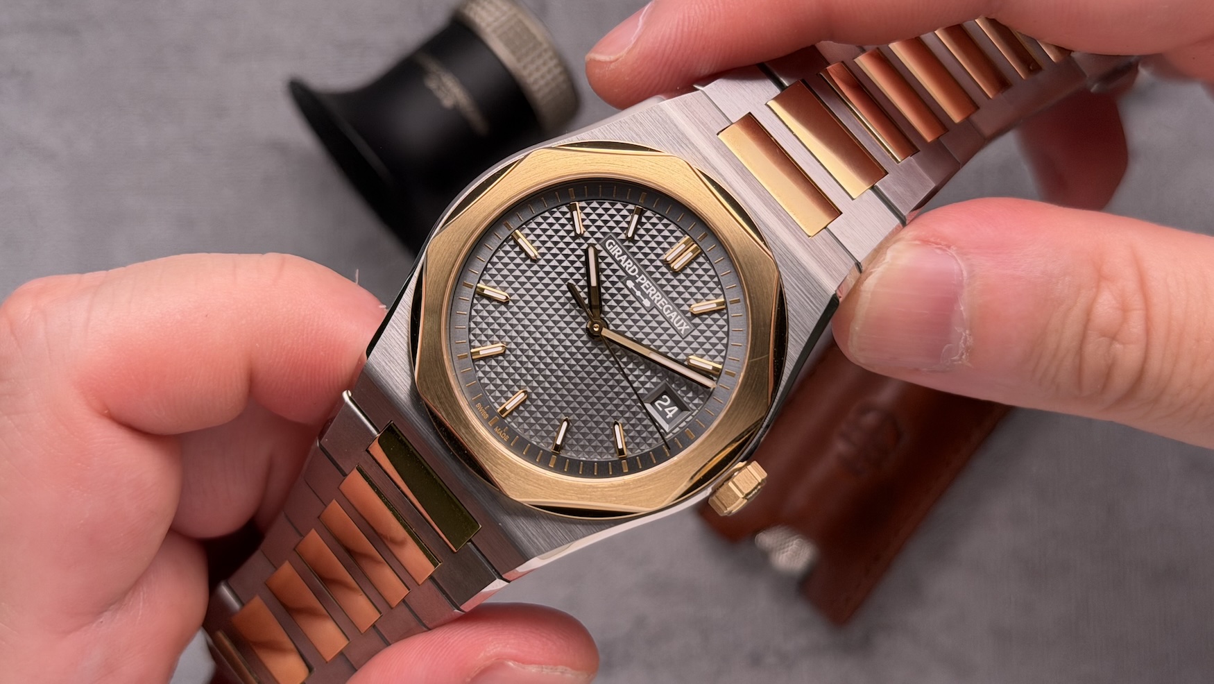 The Girard-Perregaux Laureato FIFTY celebrates a major milestone with a new size and calibre