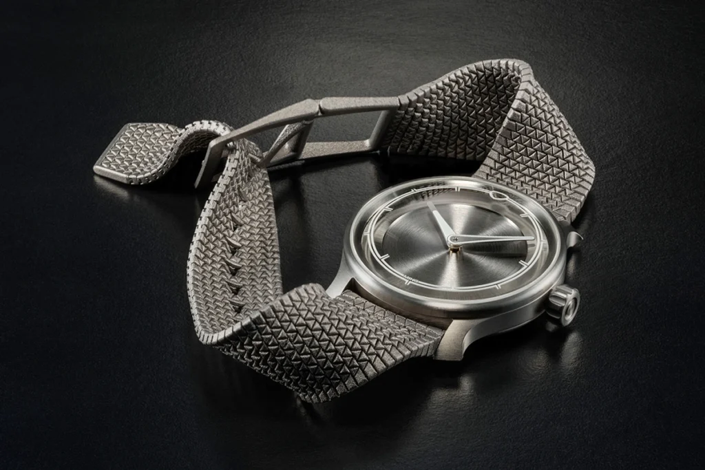 Introducing: Ming Releases The World’s First 3D Printed Titanium Bracelet-Strap Hybrid With ‘The Polymesh’