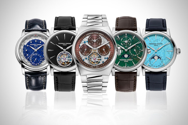 Frederique Constant presents The Elements Collection, a set of 5 limited editions for its 37th anniversary