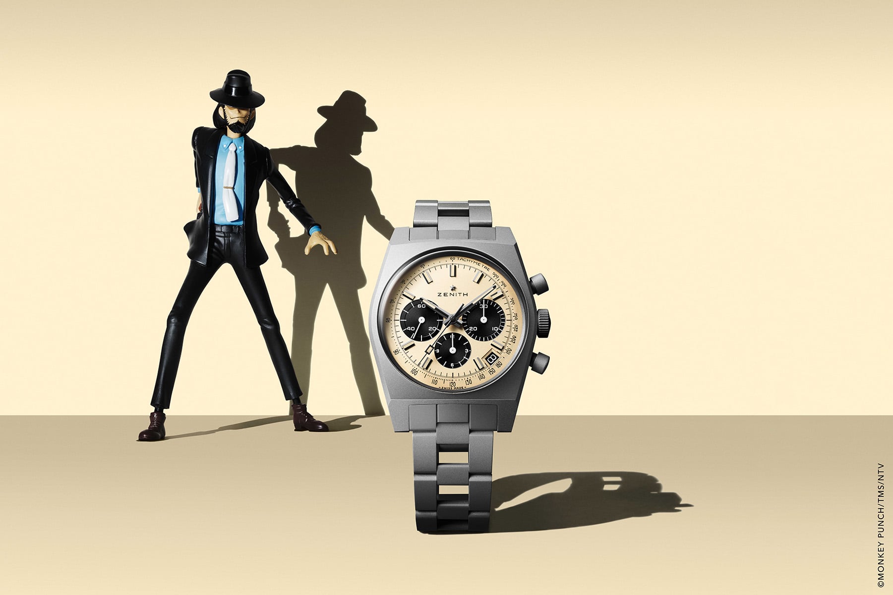Zenith Continues Its Lupin The 3rd Series With The Chronomaster Revival Daisuke Jigen Edition