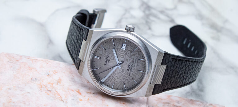 Hands-On Debut: Tissot PRX Powermatic 80 Damascus Watch Adds Layers Of Drama To A Fan Favorite