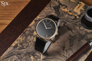Hands On: A. Lange & Söhne’s Saxonia Thin Onyx is German Formal