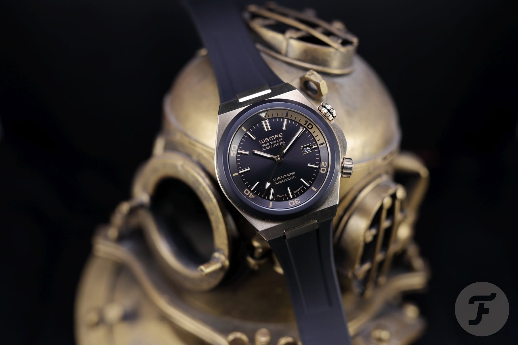 Hands-On With Wempe’s Iron Walker Diver Bronze