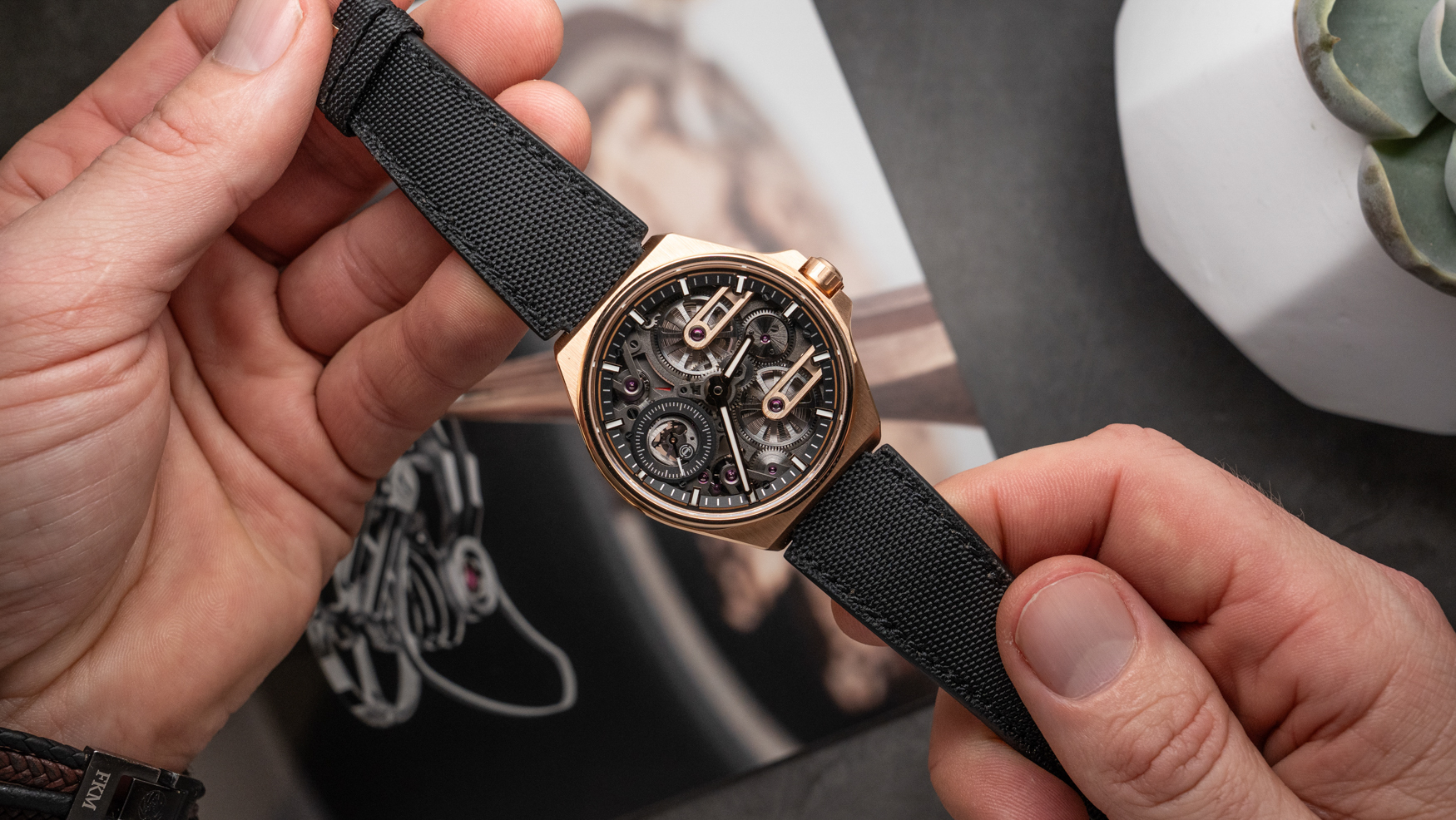 Armin Strom’s One Week Skeleton Rose Gold goes fully openworked, in serious style