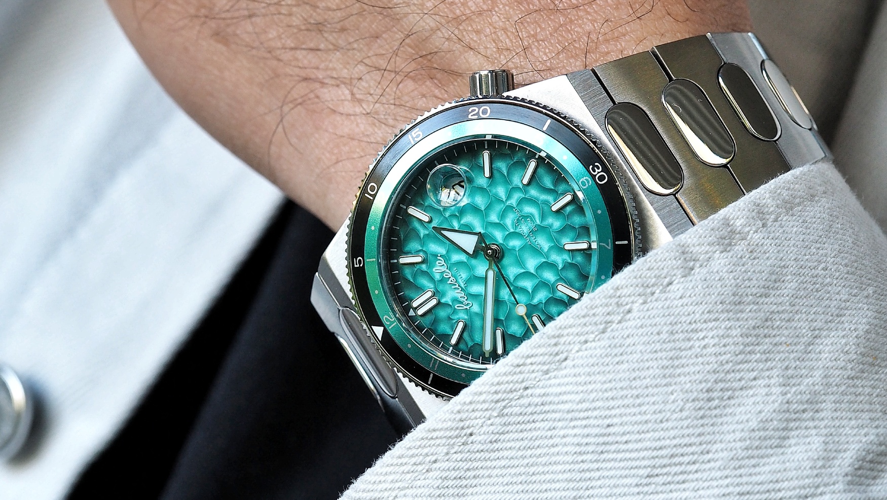 Bausele’s first integrated sports watch, the Elemental, is a collaborative high water mark