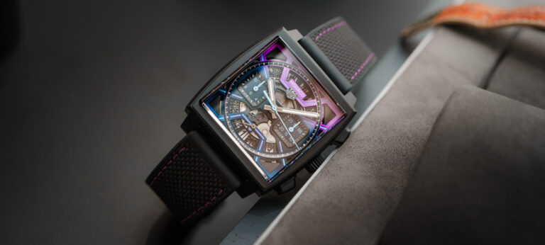 Hands-On Debut: The New TAG Heuer Monaco Chronograph Watch Is Inspired By Formula 1 Night Circuits