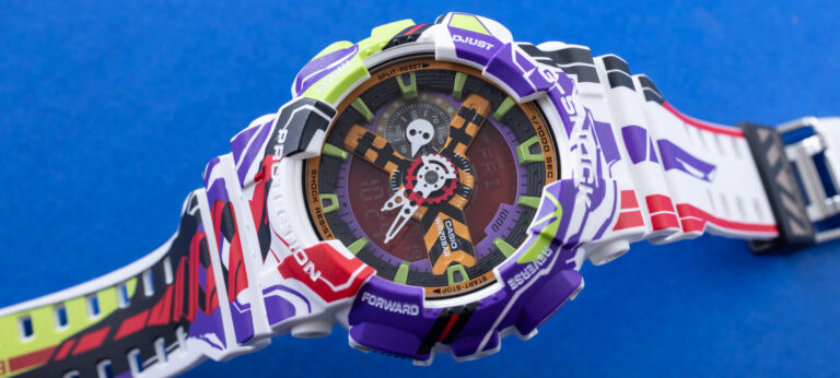 Hands- On: Casio G-Shock GA-110EVA30-7A Watch Celebrates 30th Anniversary Of EVANGELION Anime Series
