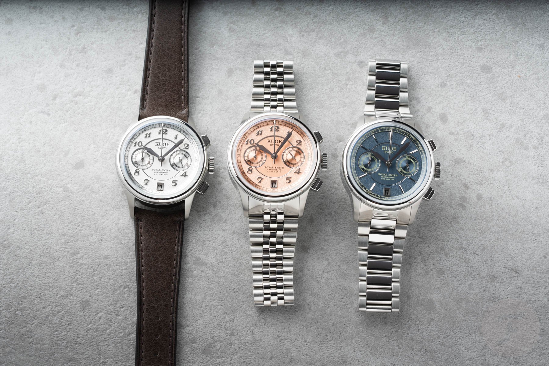 Hands-On With The Kuoe Royal Smith 90-012 Chronographs