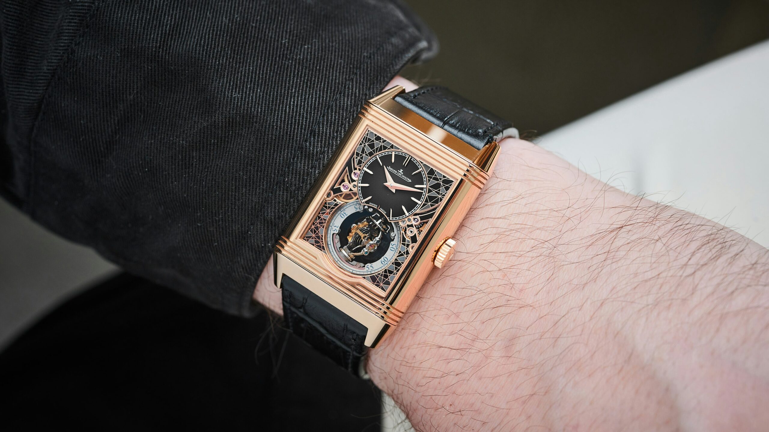 Introducing: A New Jaeger-LeCoultre Reverso Hybris Artistica Calibre 179 Gyrotourbillon (Live Pics)