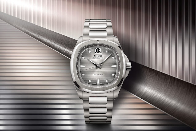 Mido Multifort TV Big Date Titanium: lightweight and monochrome