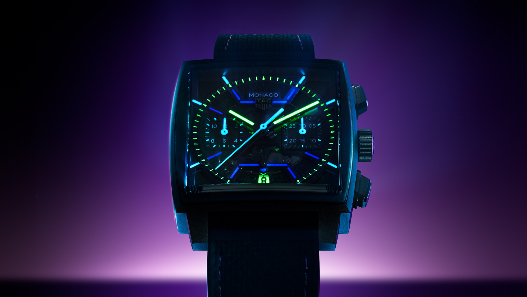 TAG Heuer brings the lights of the Las Vegas Grand Prix to your wrist with latest Monaco limited edition