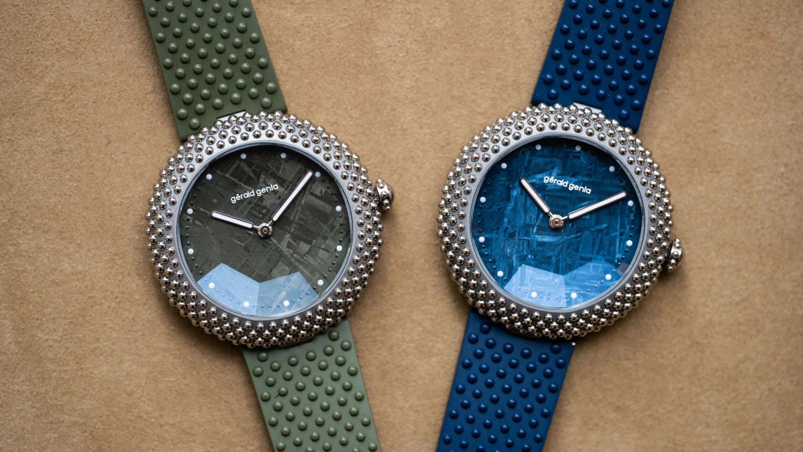 Introducing: The Gérald Genta Genissima Oursin Goes Big With New 41mm Models (Live Pics)