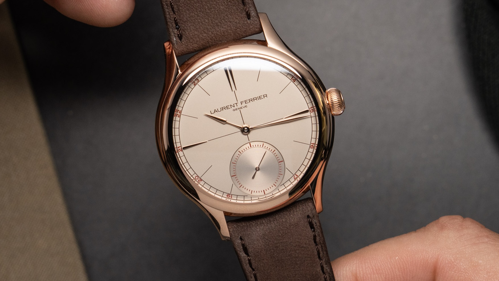 Laurent Ferrier celebrates 15 years with a beige twist on its founding model