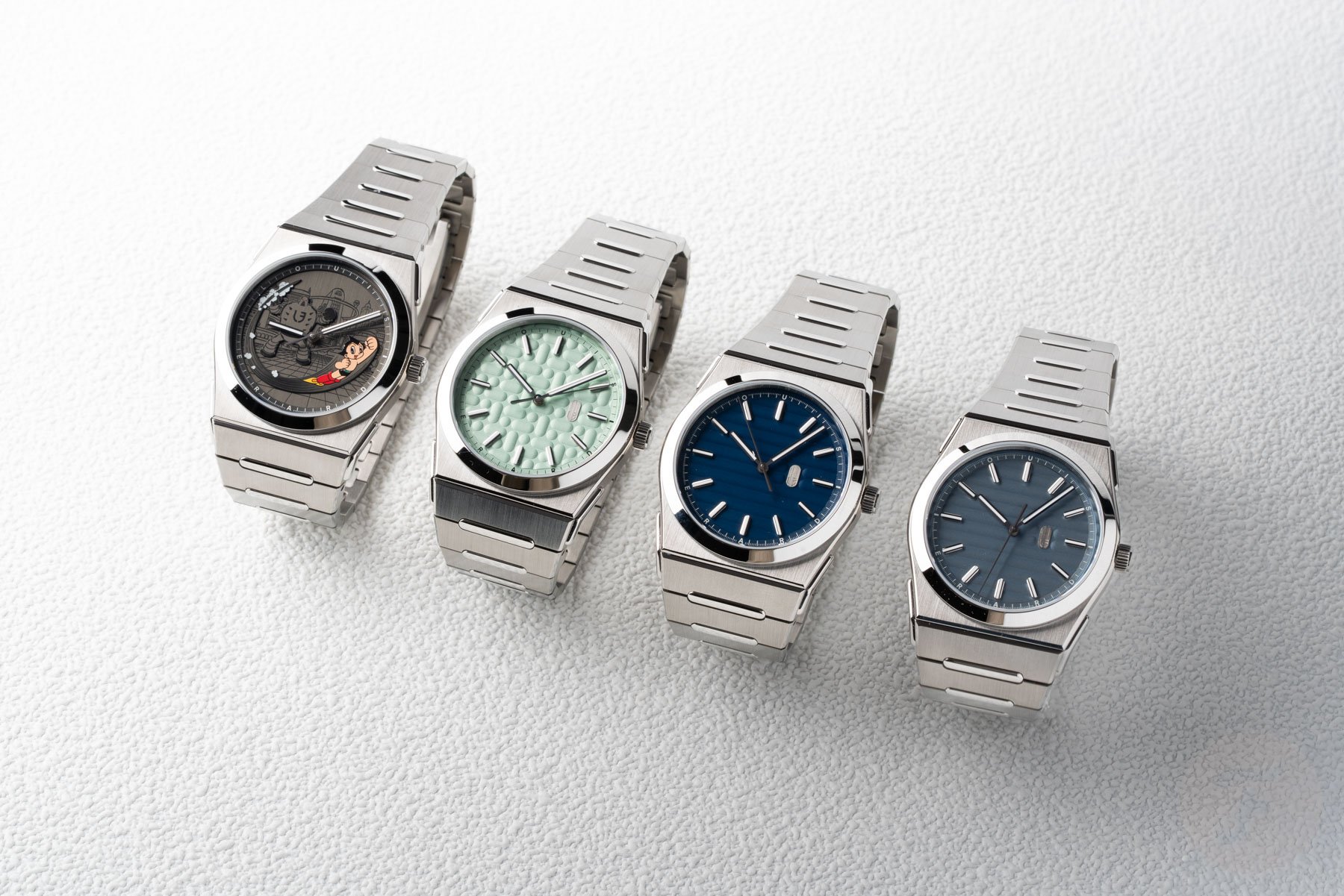 Hands-On With Four Versions Of The Louis Erard 2340 In Steel And Titanium  