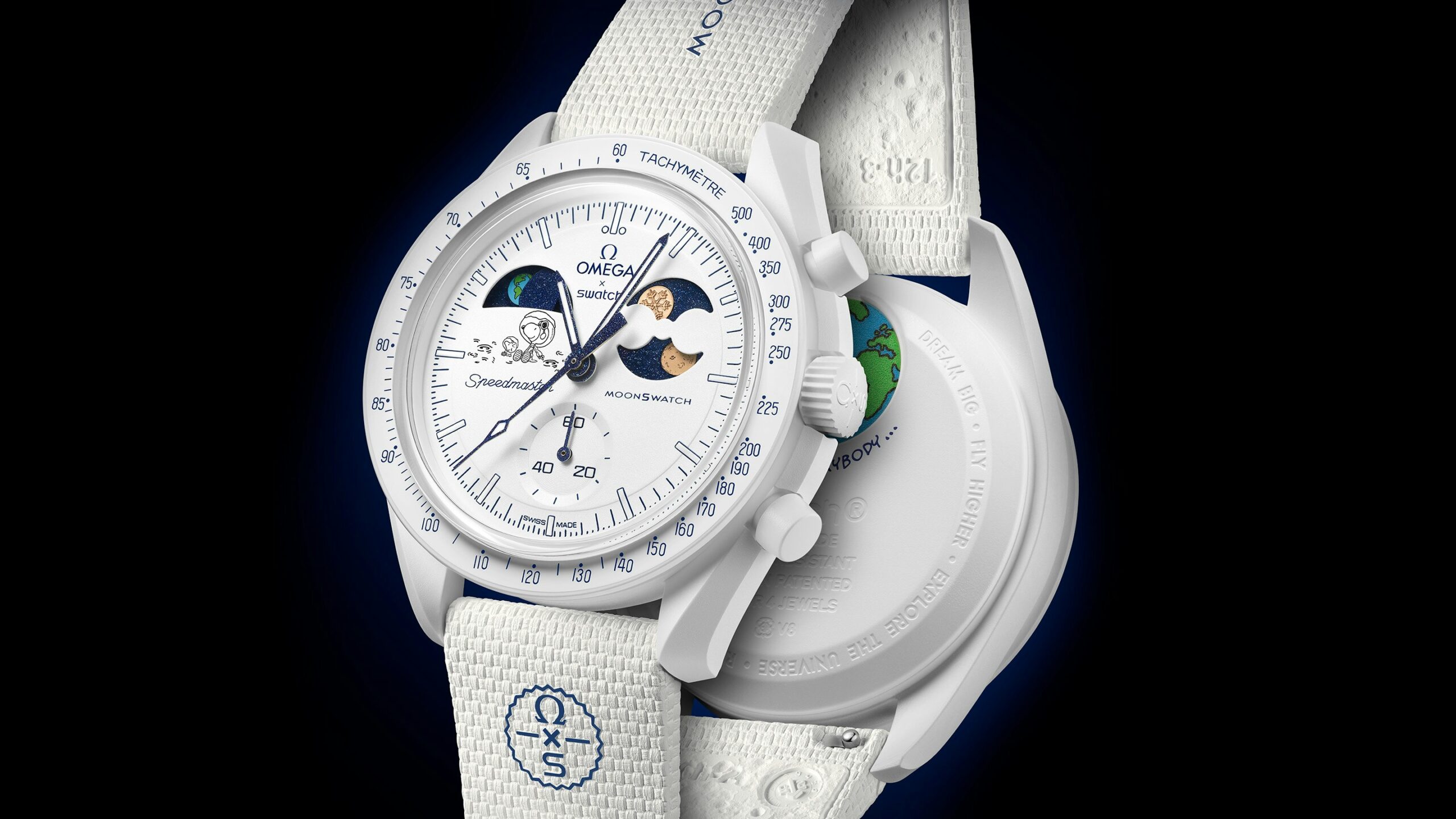 Introducing: The Moonswatch Mission To Earthphase Moonshine Gold “Cold Moon” Gets A Frosty Winter Take