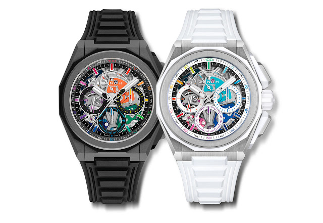 Zenith unveils the Defy Extreme Chroma: a 1/100th of a second rainbow chronograph