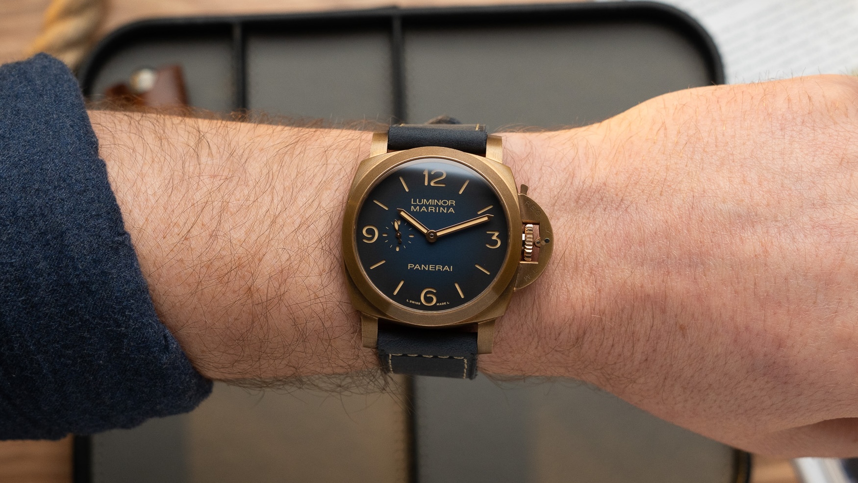 Is the new Panerai Luminor Marina PAM01678 the most handsome ‘Bronzo’ yet?