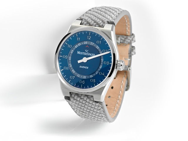 MeisterSinger Kaenos adds new leather and textile strap options for enhanced versatility