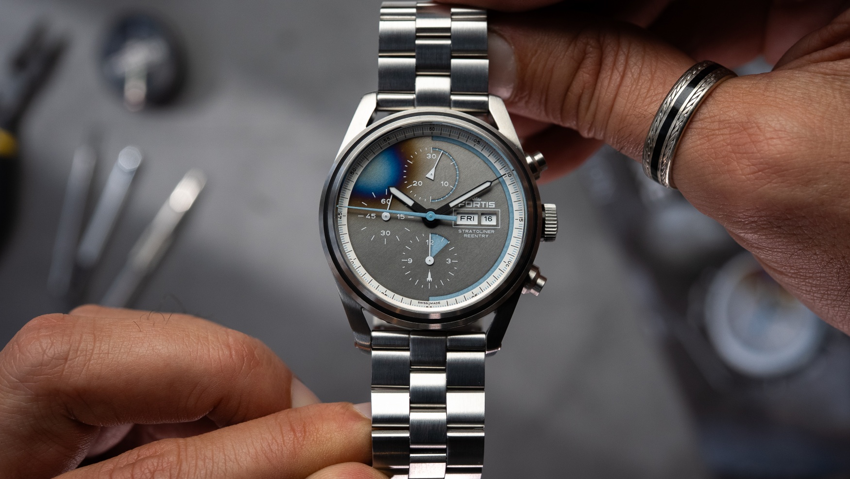 The Fortis Stratoliner Reentry Edition blazes a path with unique energy