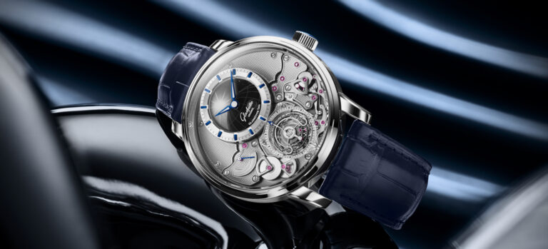 Art And Engineering Unite In the Glashütte Original Senator Chronometer Tourbillon Premiere Watch Featuring A Flyback Tourbillon Complication