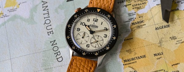 First Look – Albishorn Launches the Type 10 Officer Chronograph, now with Cream Dial