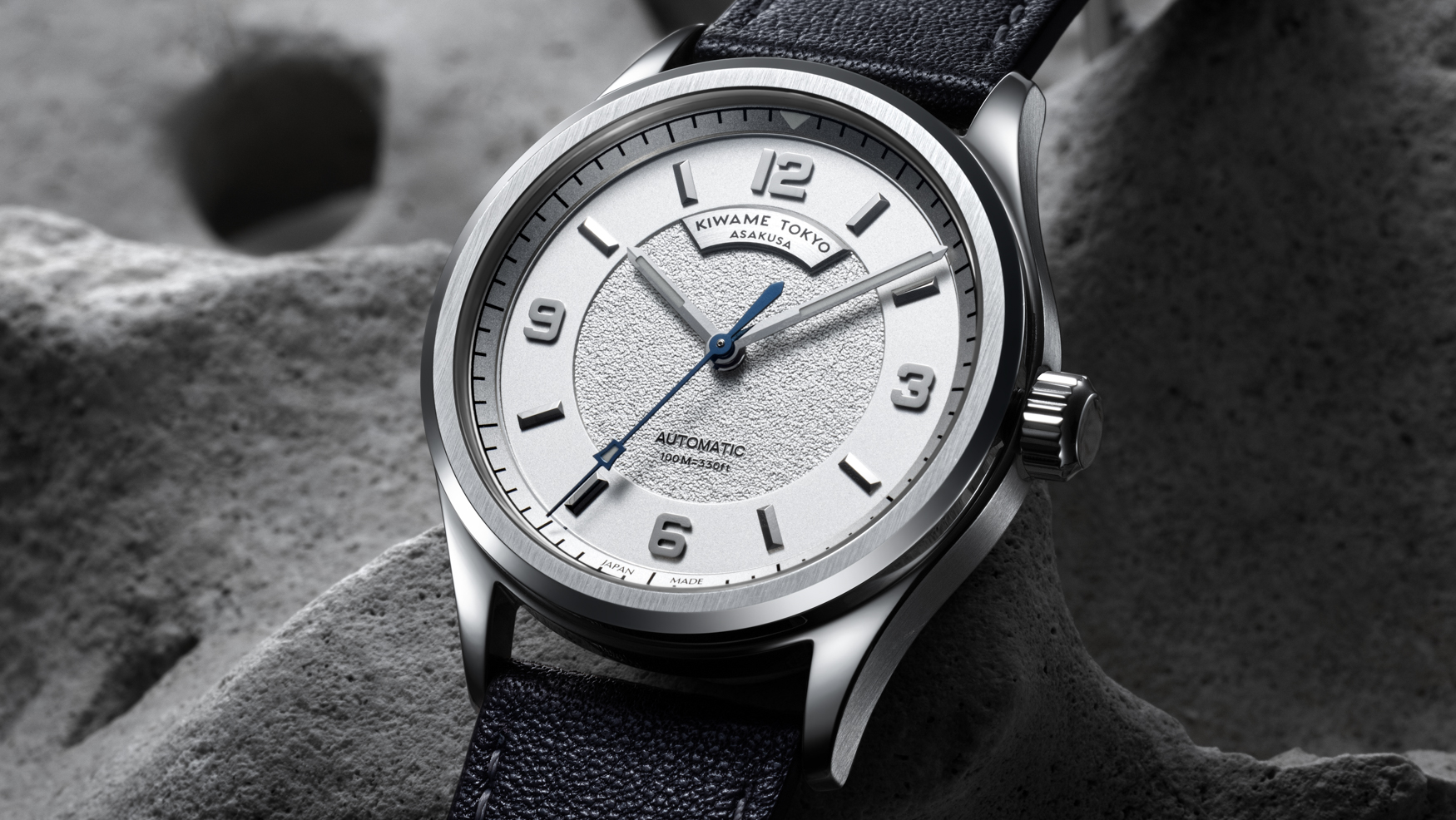 Japanese microbrand Kiwame Tokyo introduces the Iwao series with dials inspired by stone