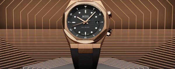 Introducing – Mido’s Multifort 8 Two Crowns in Rose Gold PVD and Black