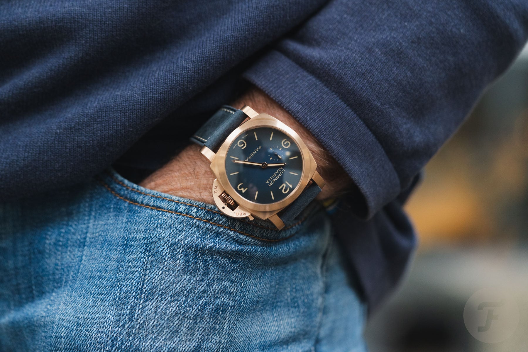 Hands-On: The Panerai Luminor Marina Bronzo PAM01678