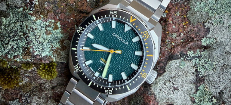 Circula ProSea Watch Review: A Manta Ray-Inspired Dial With A Hardened Steel Case
